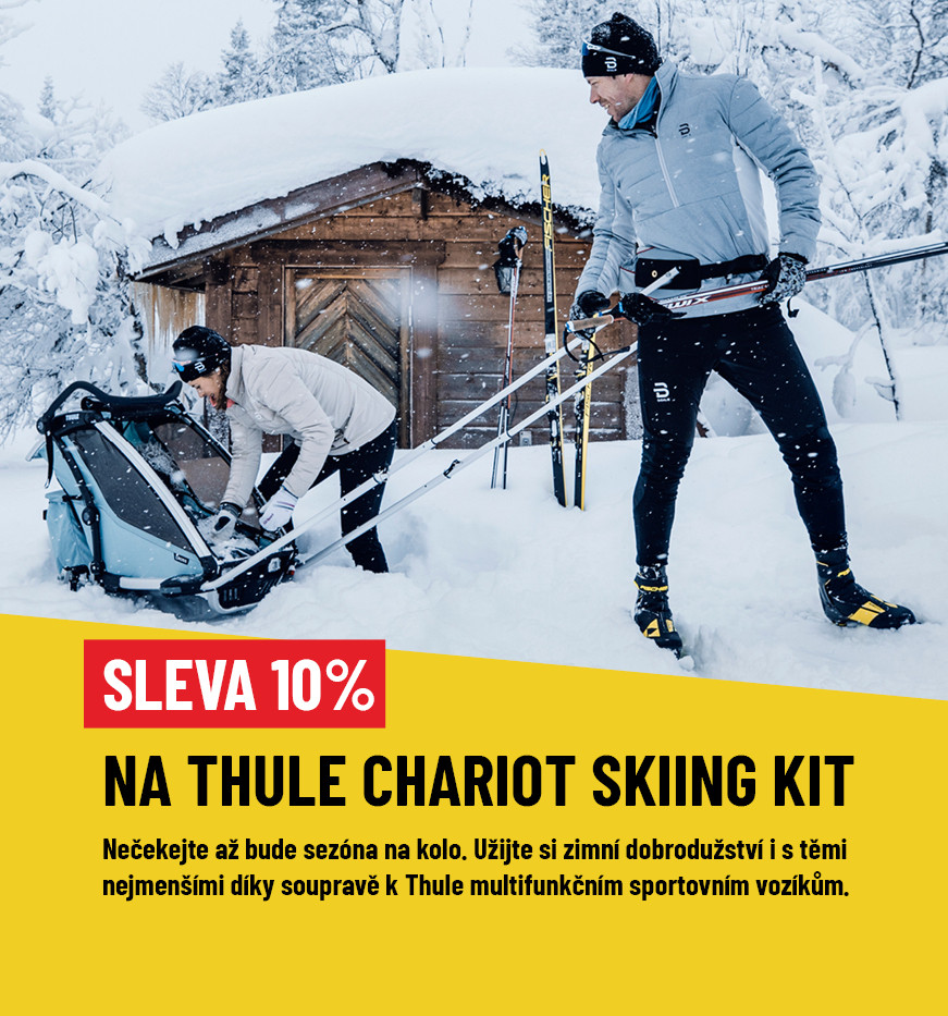Sleva 10% na thule chariot skiing kit